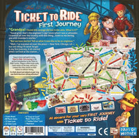 Ticket to Ride: First Journey (U.S.) - Board Game