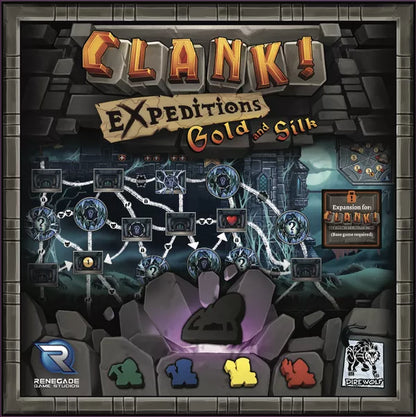 Clank! Expeditions: Gold and Silk - Board Game Expansion