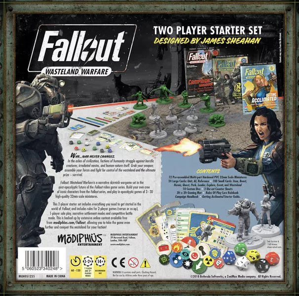 Fallout Wasteland Warfare - Two Player Starter Set - Board Game