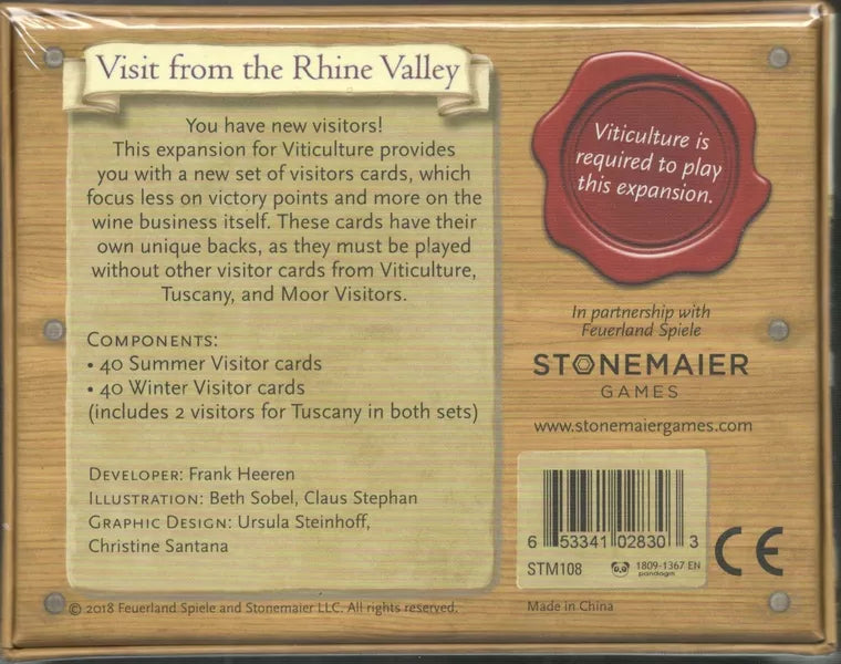 viticulture visit from the rhine valley expansion
