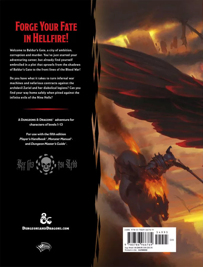 dungeons and dragons baldur's gate descent into avernus book