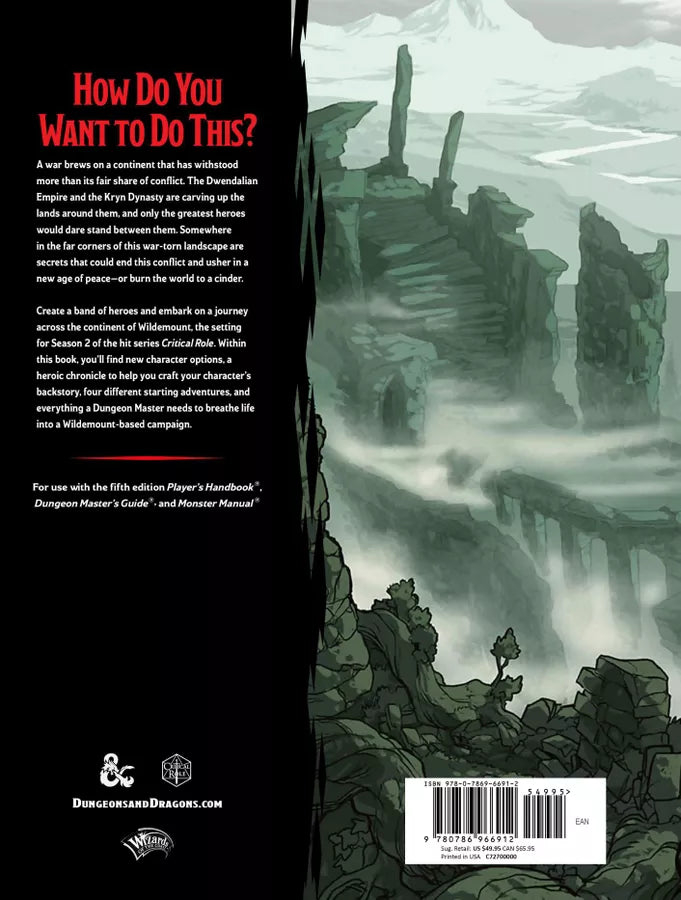 dungeons and dragons explorer's guide to wildemount