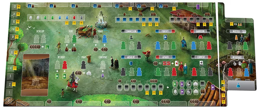 Paladins of the West Kingdom - Board Game - City of Crowns Expansion