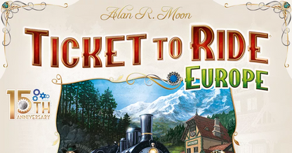 Ticket to Ride: Europe 15th Anniversary Edition - Board Game