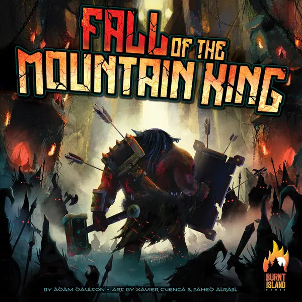 Fall of the Mountain KIng- Board Game