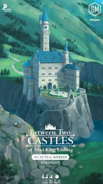between two castles of mad king ludwig secrets soirees expansion board game