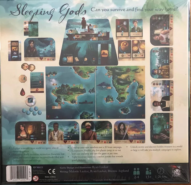 Sleeping Gods - Board game