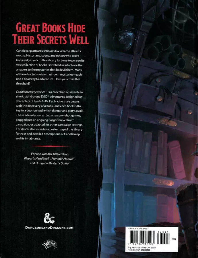 dungeons and dragons candlekeep mysteries book