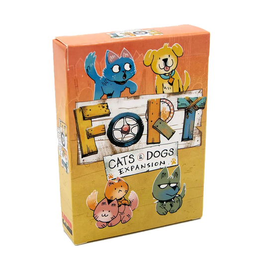 fort cats dogs expansion deckbuilding card game