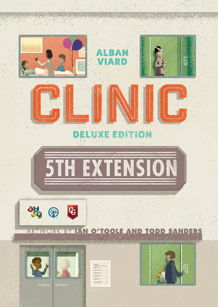 Clinic: Deluxe - The Fifth Extension (5th) - Board Game