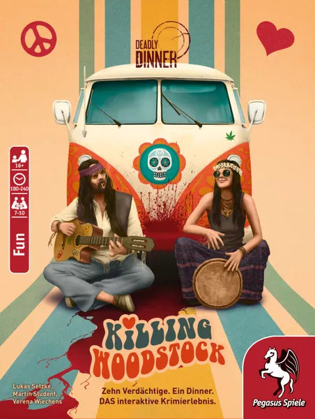 Deadly Dinner: Killing Woodstock - Board Game