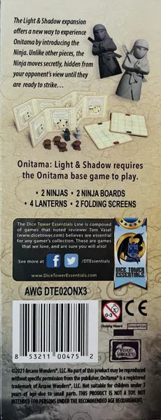 Onitama: Light and Shadow - Board Game