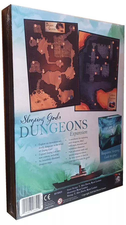 Sleeping Gods - Dungeons Expansion - Board game