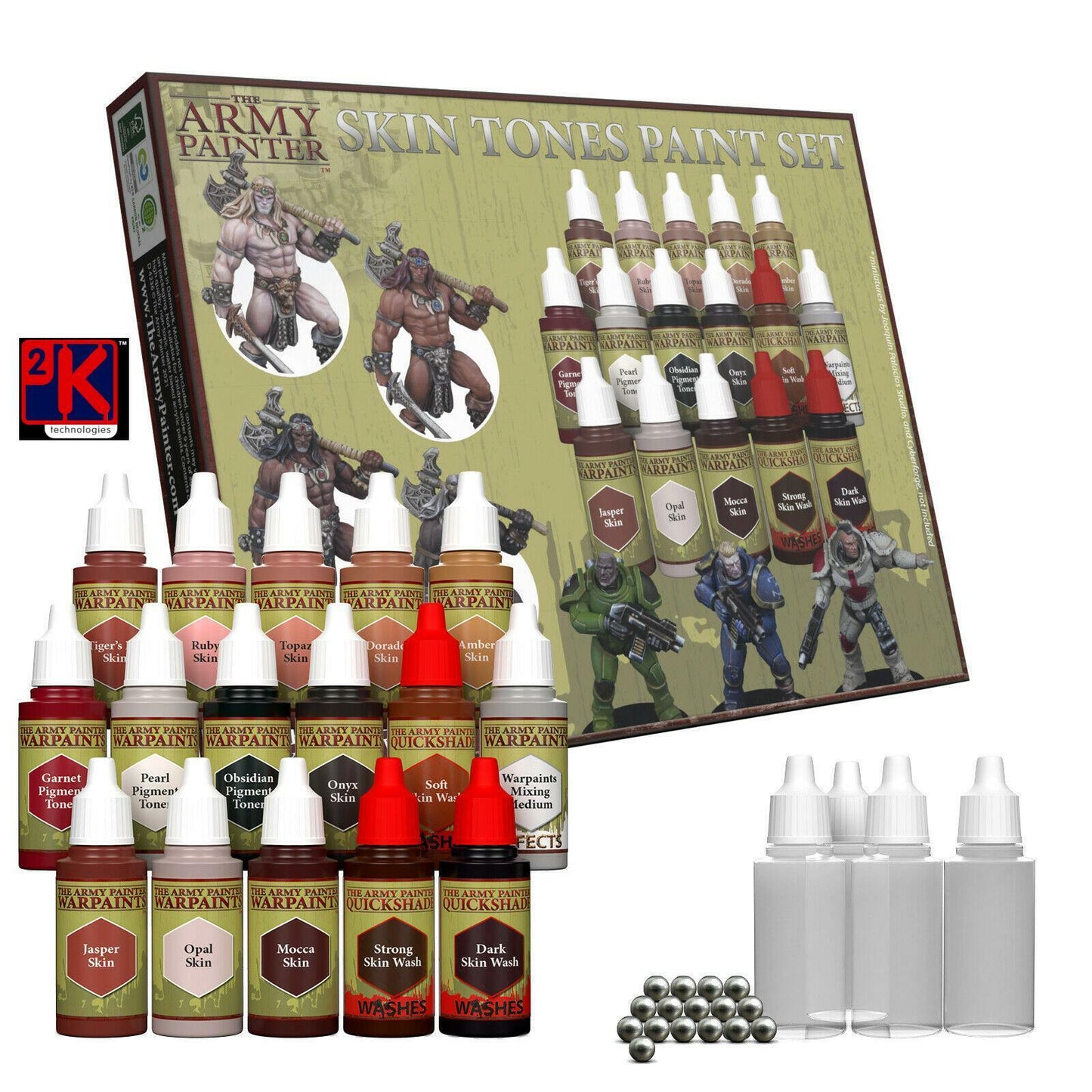 The Army Painter - Skin Tones Paint Set