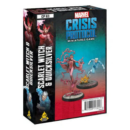 Marvel Crisis Protocol : Scarlet Witch & Quicksilver - Miniature Game