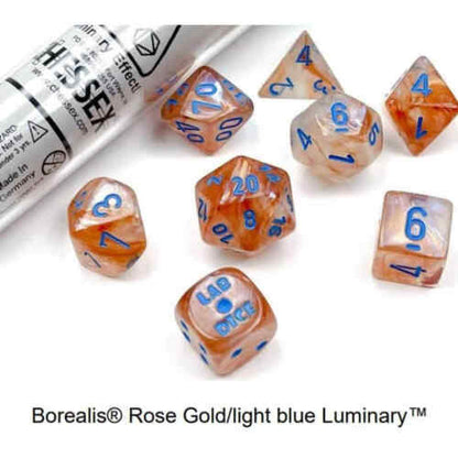 CHESSEX: POLYHEDRAL LAB DICE™ DICE SETS