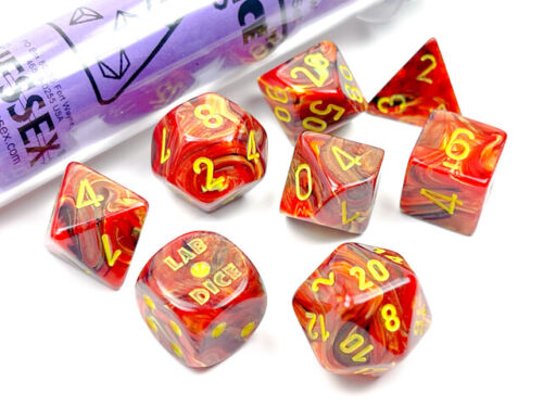 CHESSEX: POLYHEDRAL LAB DICE™ DICE SETS