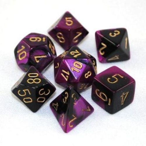 CHESSEX: POLYHEDRAL Gemini DICE SETS