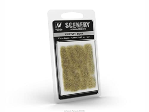 Scenery Diorama Products - Wild Tufts Extra Large 12mm beige