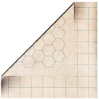 Chessex - Reversable Megamat - Squares & Hexes