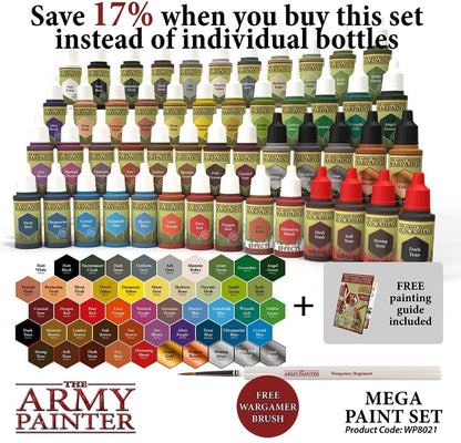 the army painter warpaints mega paint set