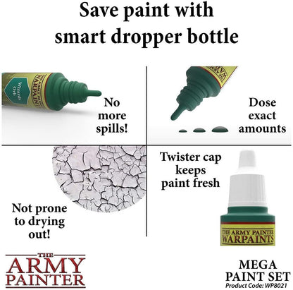 the army painter warpaints mega paint set