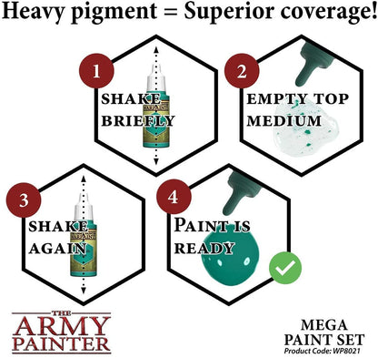 the army painter warpaints mega paint set