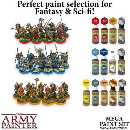 the army painter warpaints mega paint set