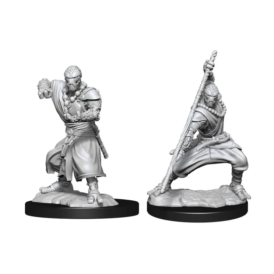 D&D Nolzur's Marvelous Miniatures: Warforged Monk dungeons dragons