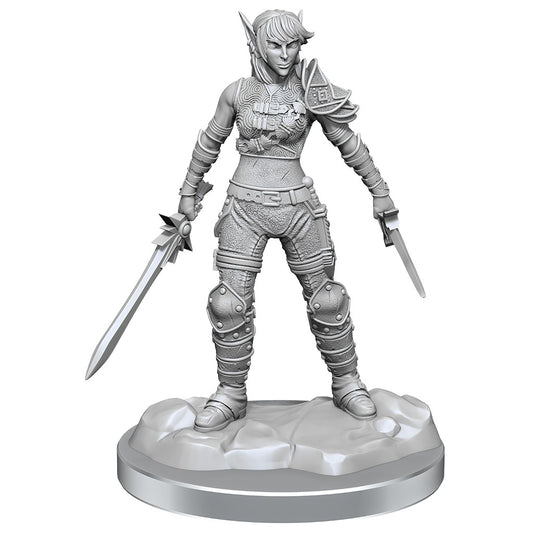 D&D Nolzur's Marvelous Miniatures: Elf Rogue & Half-Elf Rogue Protege