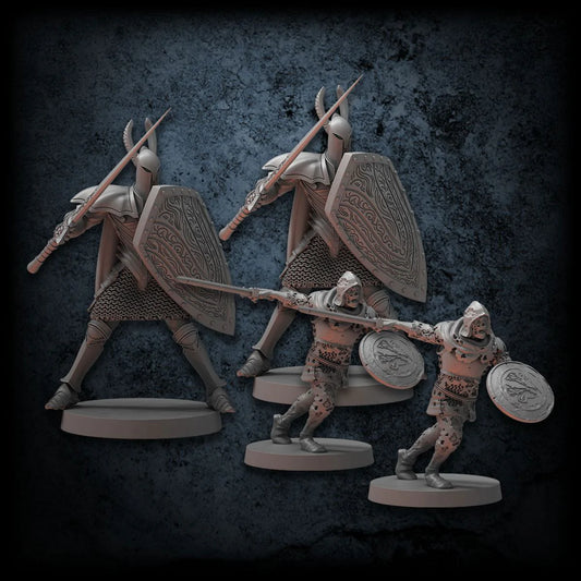 dark souls rpg the silver and the dead miniature set